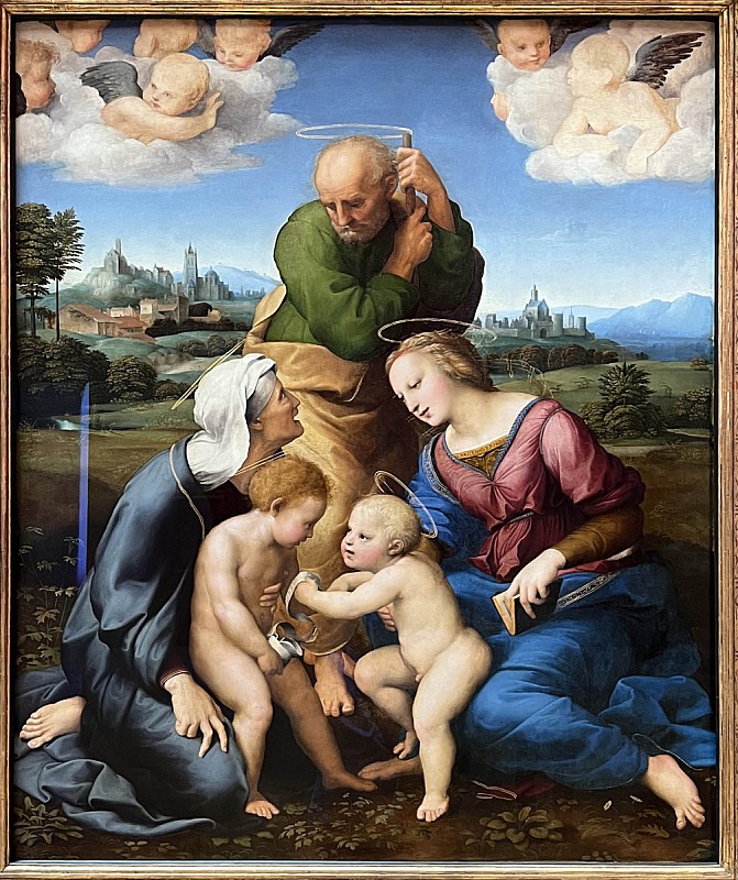 Raphaël — La Sainte Famille Canigiani 1507